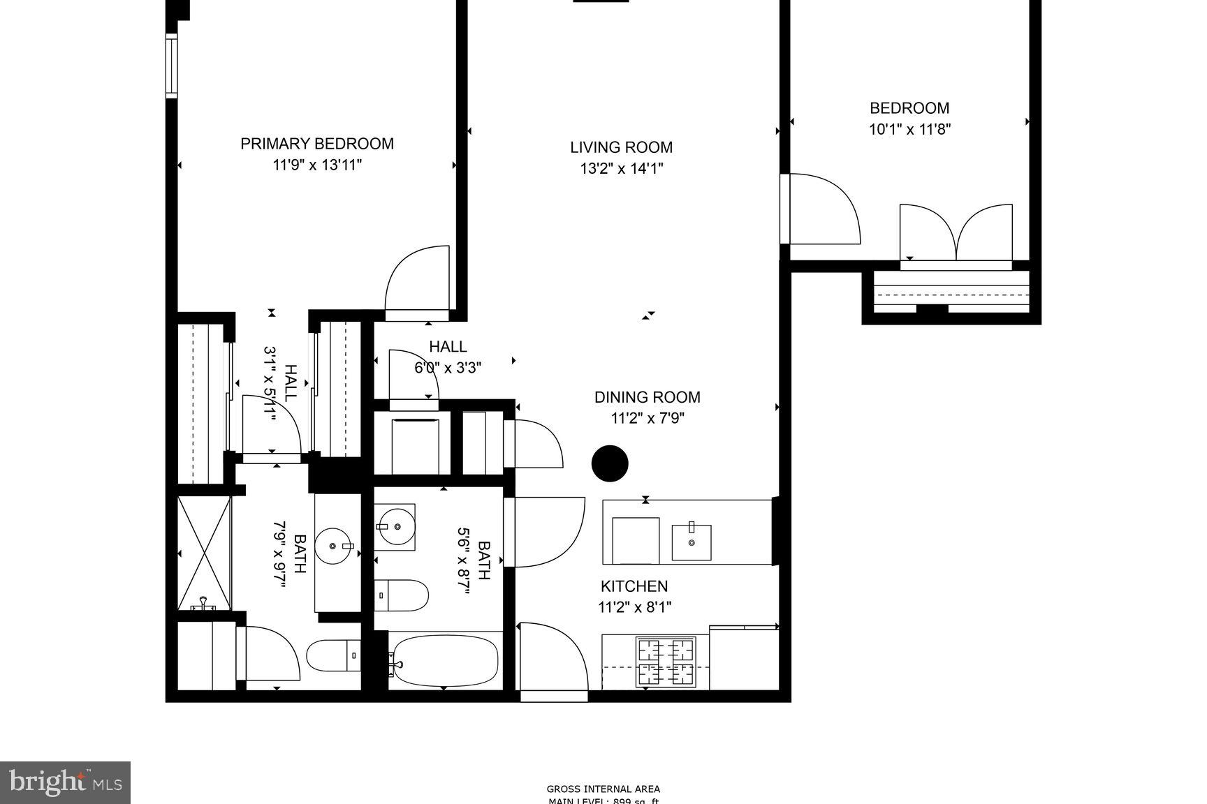 809 6th Street Northwest, Unit 65 Washington, DC 20001 - Photo 19 of 21 a picture of a floor plan