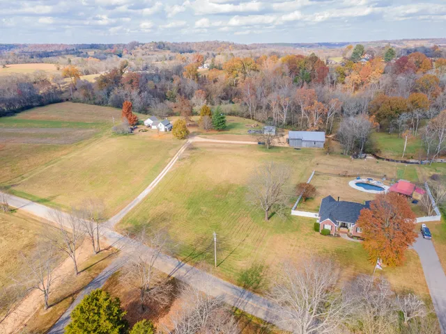 a view of swimming pool with an ocean view