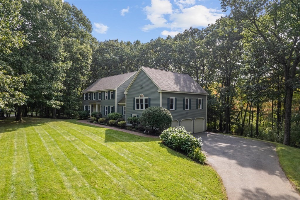 10 Fieldstone Way Boxford, MA 01921 - Photo 2 of 42 a view of a house with pool and a yard