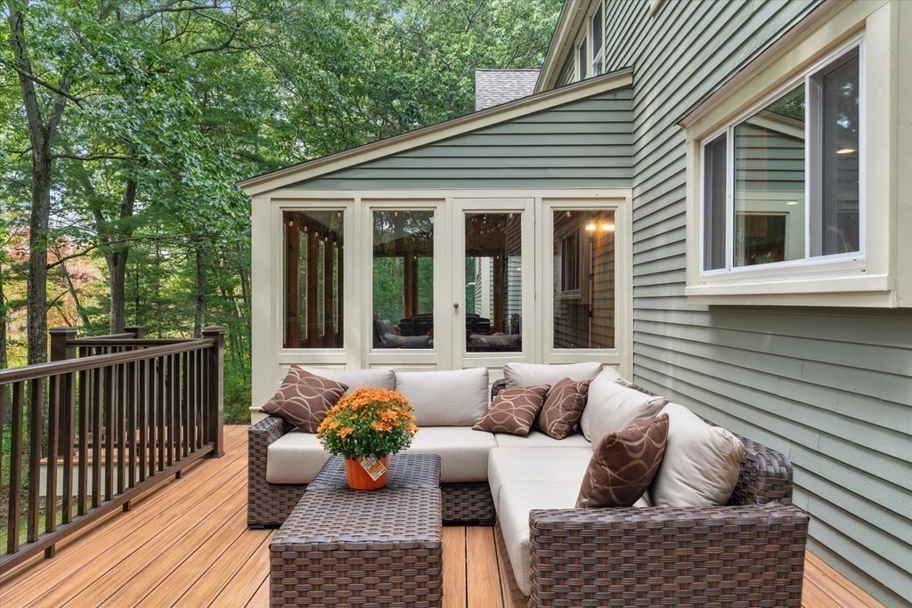10 Fieldstone Way Boxford, MA 01921 - Photo 35 of 42 a view of house and patio with couches