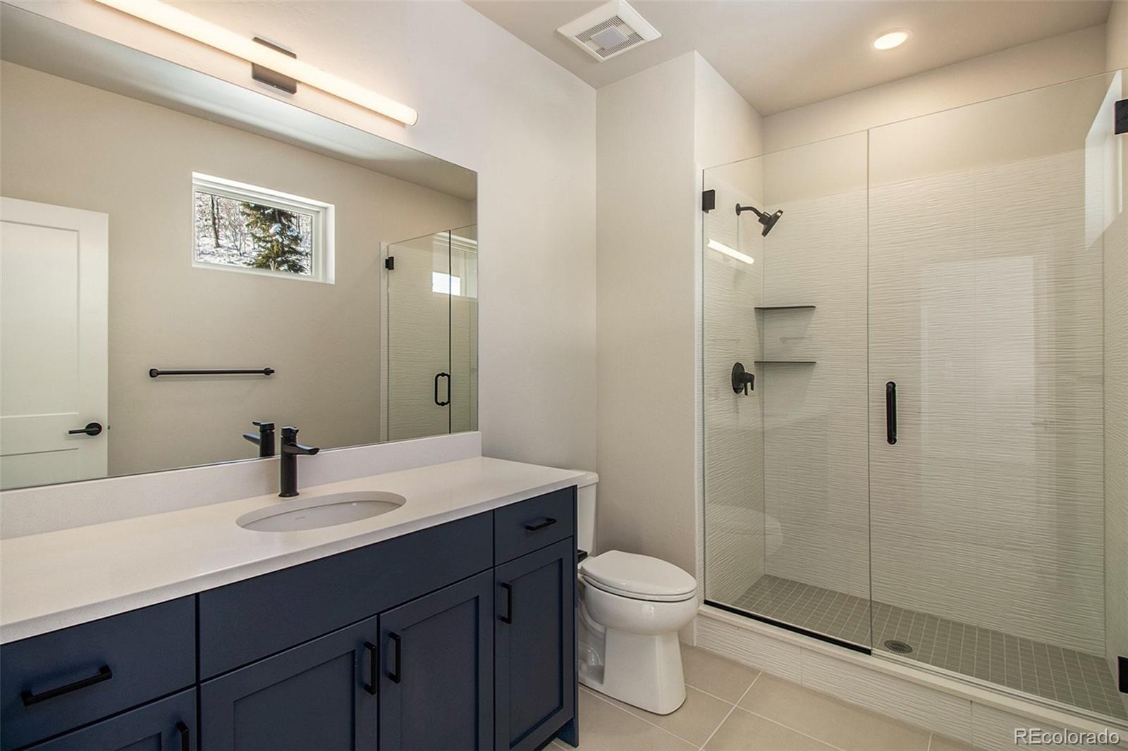 98 High Grove Loop Winter Park, CO 80482 - Photo 18 of 24 a bathroom with a sink a toilet and shower