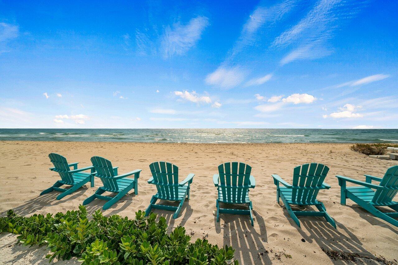 2665 North Ocean Boulevard, Unit 3 Gulf Stream, FL 33483 - Photo 16 of 50 a view of a lake with outdoor space