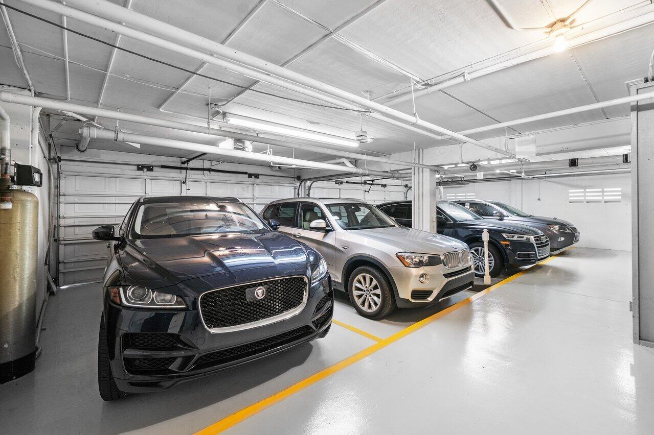 2665 North Ocean Boulevard, Unit 3 Gulf Stream, FL 33483 - Photo 36 of 50 a car parked in a garage