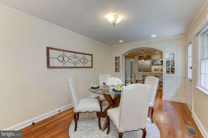 110 Guernsey Road Swarthmore, PA 19081 - Photo 12 of 34 Casual Dining Area open to Kitchen