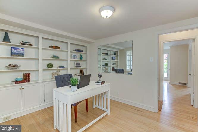 110 Guernsey Road Swarthmore, PA 19081 - Photo 14 of 34 Office with built-in shelves & cabinets