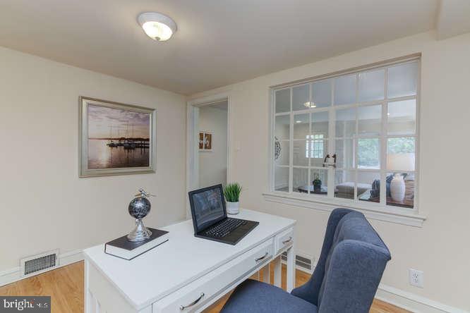 110 Guernsey Road Swarthmore, PA 19081 - Photo 15 of 34 Office overlooking Family Room