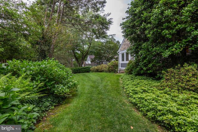 110 Guernsey Road Swarthmore, PA 19081 - Photo 33 of 34 Lovely landscaped rear yard