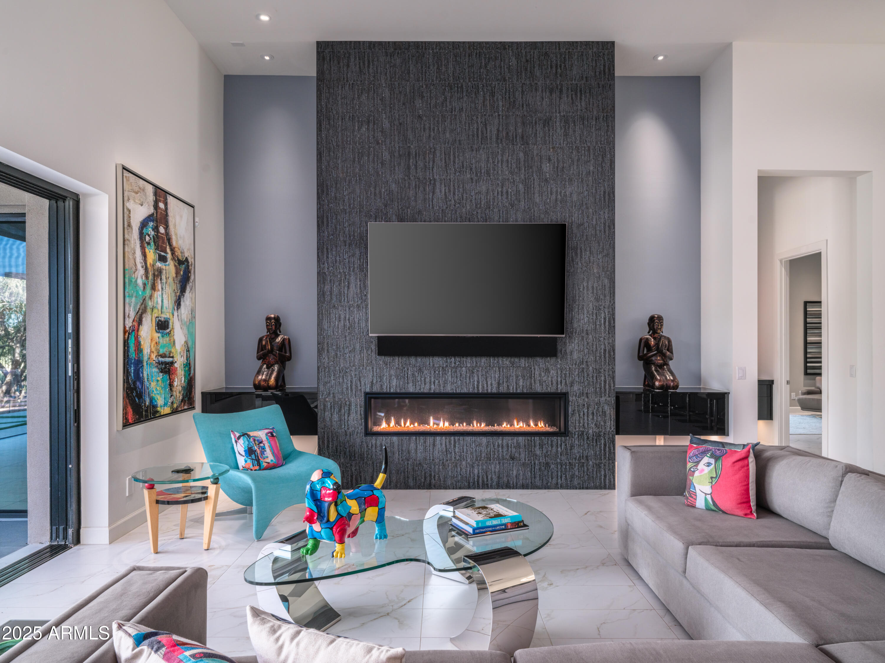 29420 North Verde River Way West Rio Verde, AZ 85263 - Photo 3 of 80 A Fireplace Focal Point