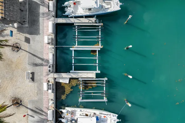 a view of a city with an ocean