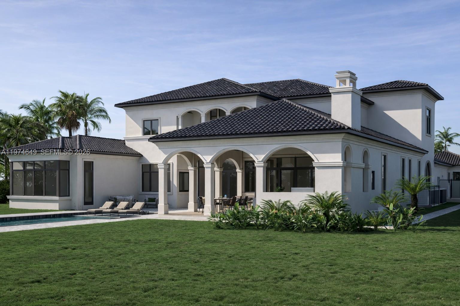 751 Ranch Road Weston, FL 33326 - Photo 4 of 8 a front view of a house with a garden