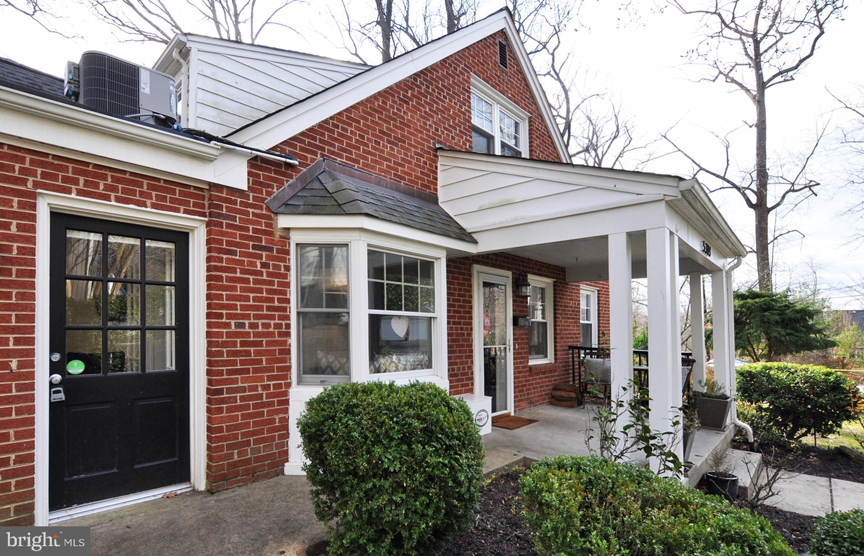 5303 Waneta Road Bethesda, MD 20816 - Photo 24 of 40 Side porch and entry from Driveway