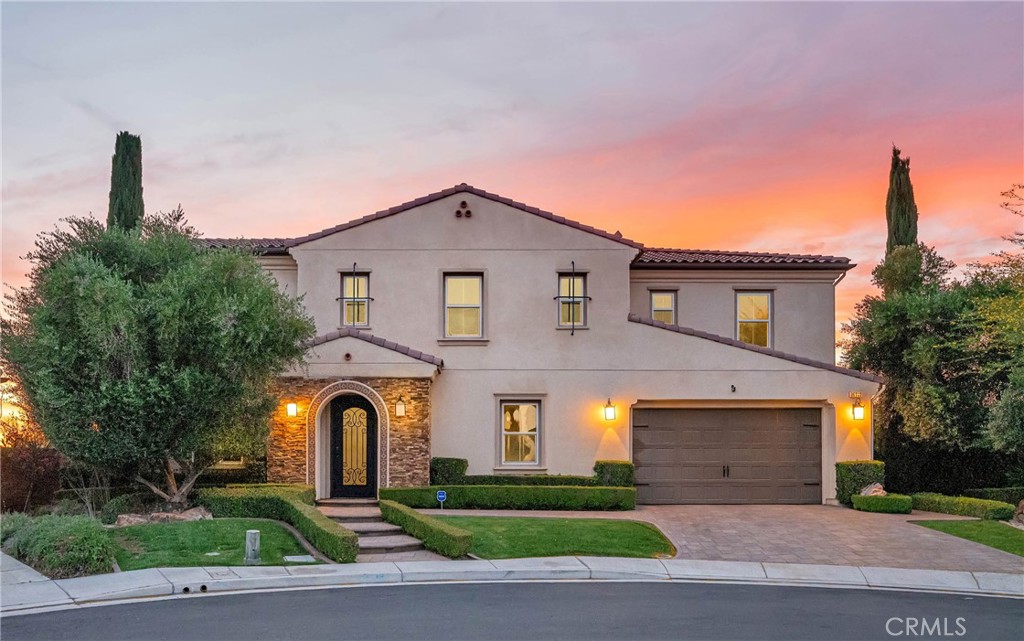 16727 Pienza Court Riverside, CA 92503 - Photo 1 of 41 The highest lot in Bella Vista Estates, at dusk