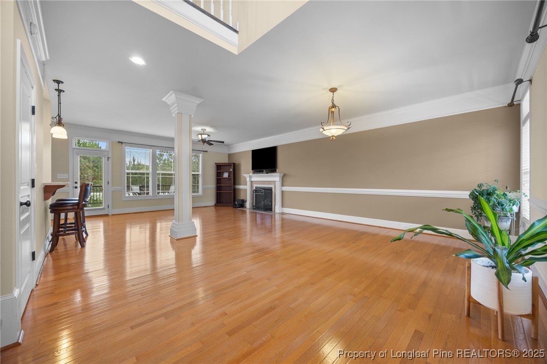 335 Lancelot Court Linden, NC 28356 - Photo 40 of 50 wooden floor in an empty room with a window