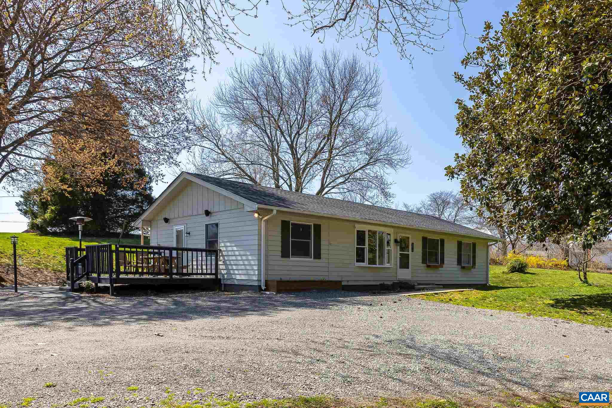 492 Blue Run Road Stanardsville, VA 22973 - Photo 3 of 44 a view of house with a yard