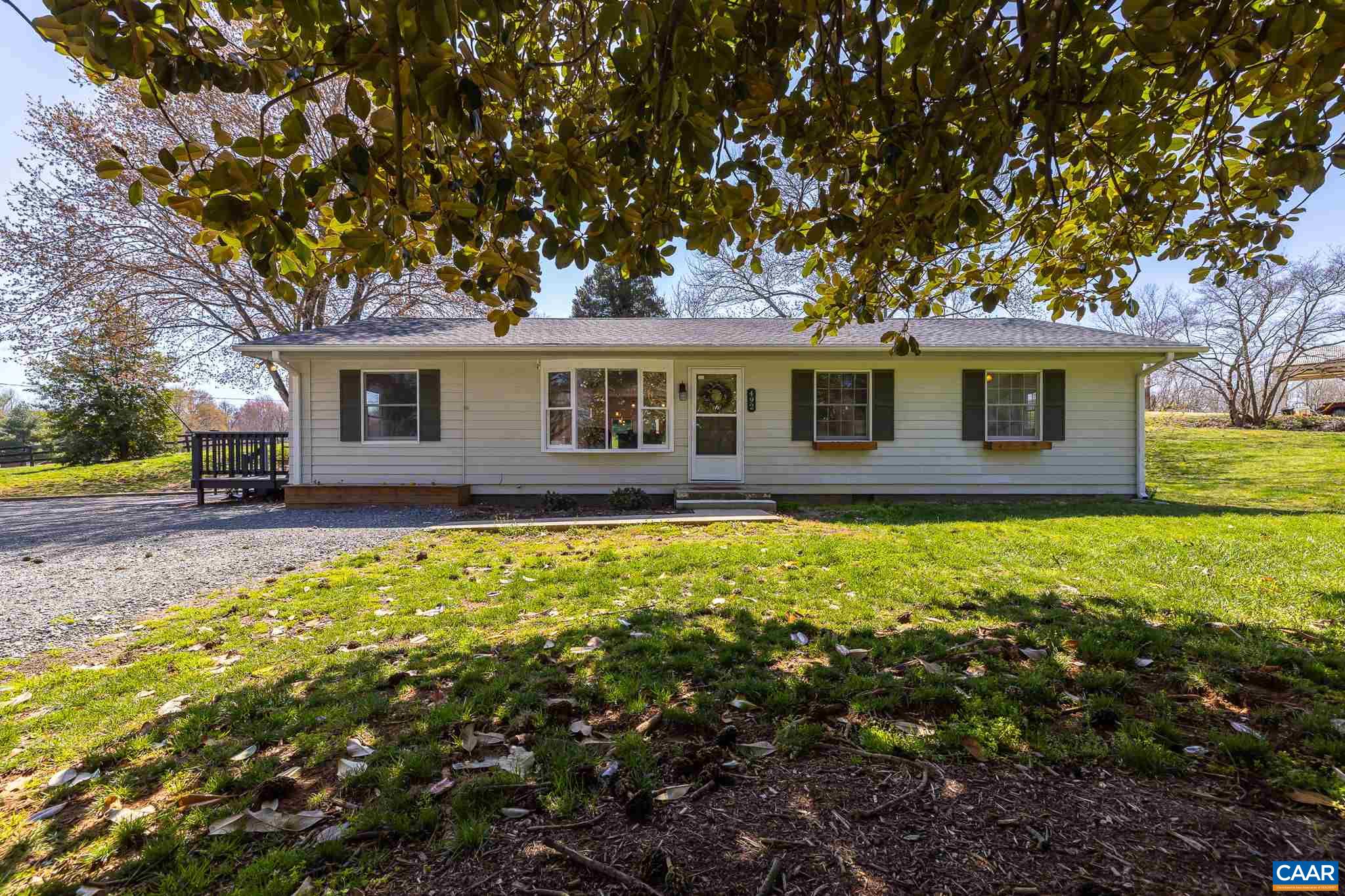 492 Blue Run Road Stanardsville, VA 22973 - Photo 4 of 44 a view of a house with a yard