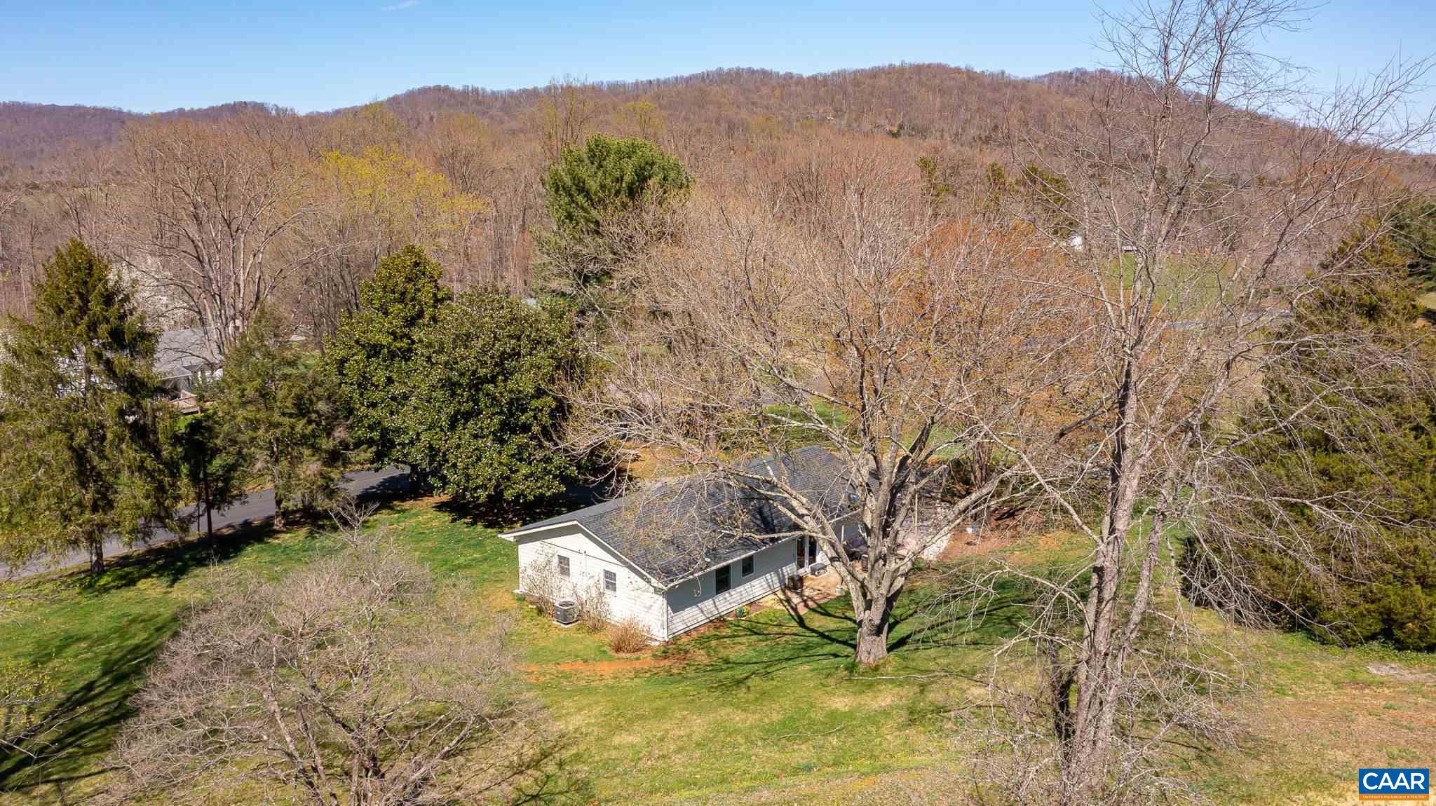 492 Blue Run Road Stanardsville, VA 22973 - Photo 44 of 44 a view of a backyard with green space
