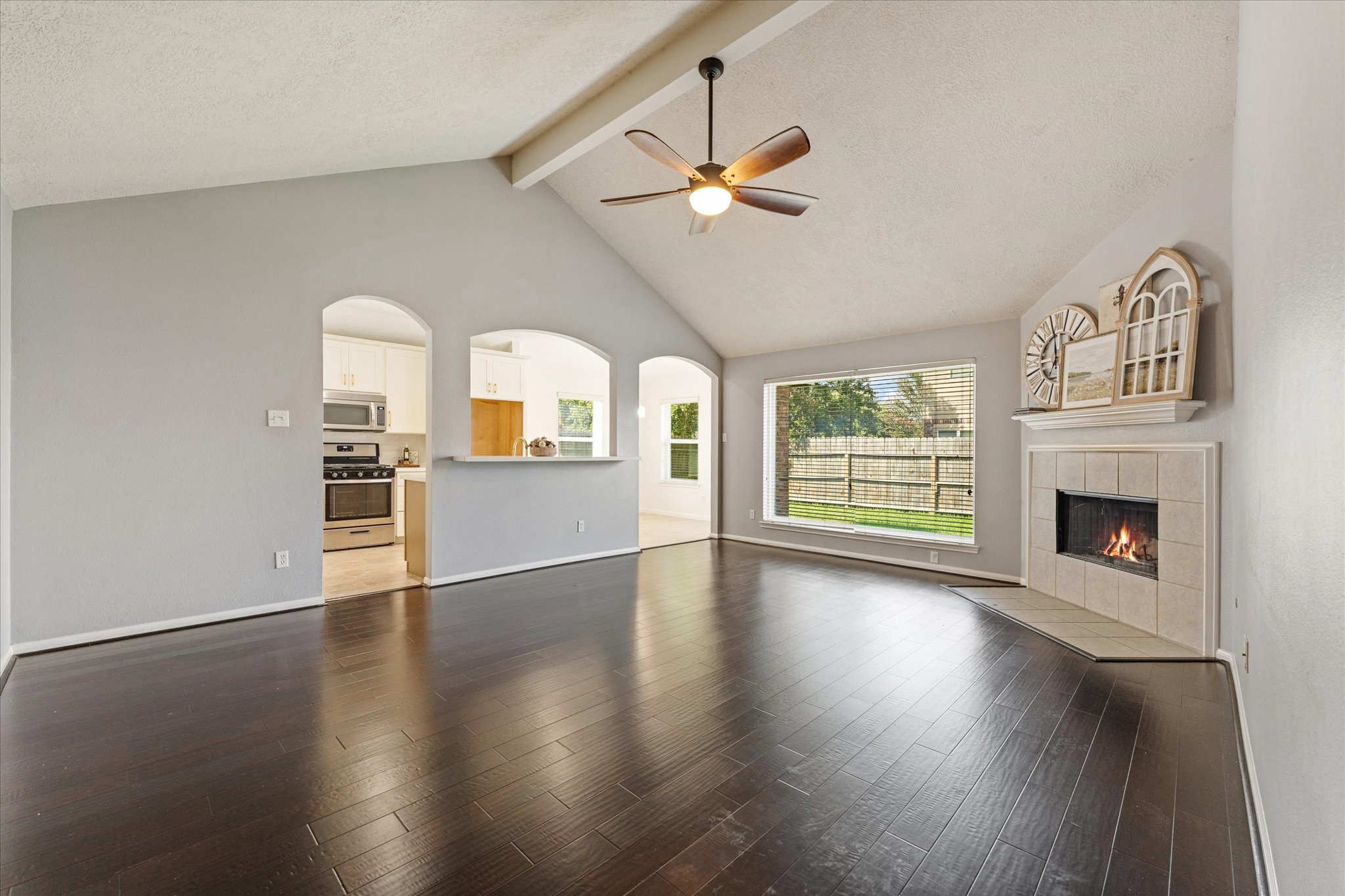 20503 Spring Aspen Lane Spring, TX 77388 - Photo 8 of 25 Kitchen Opens to Family Room