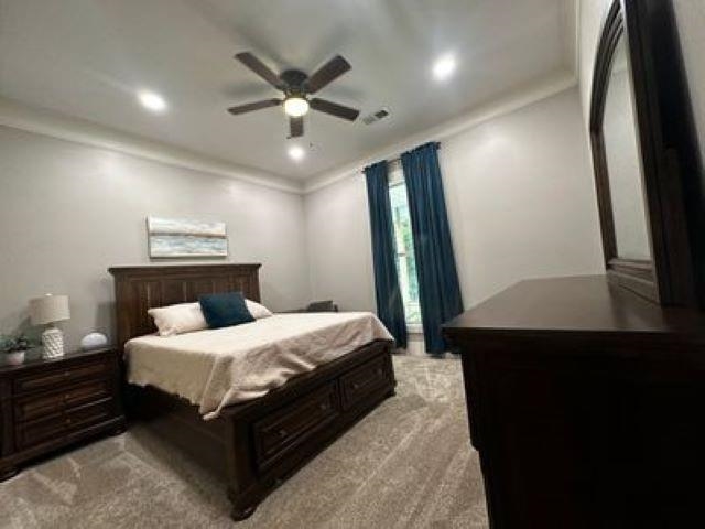 217 Liberty Road Jackson, TN 38305 - Photo 10 of 25 a bedroom with a bed and a large mirror