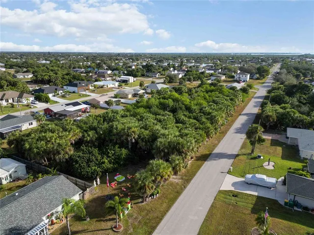 a view of city and ocean