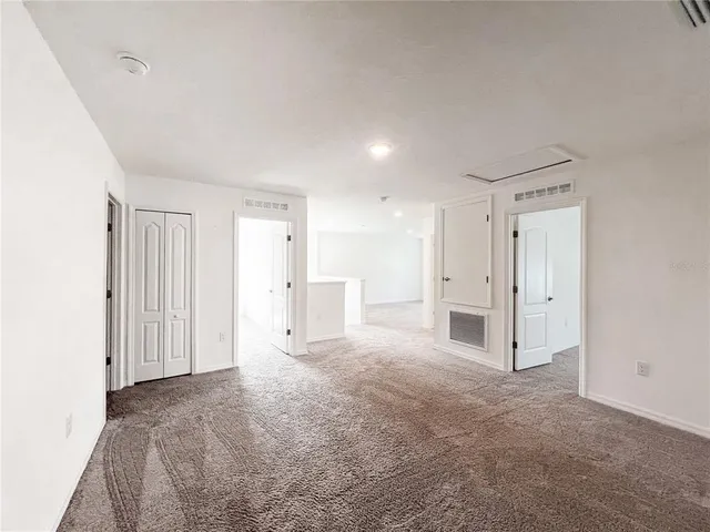 a view of empty room