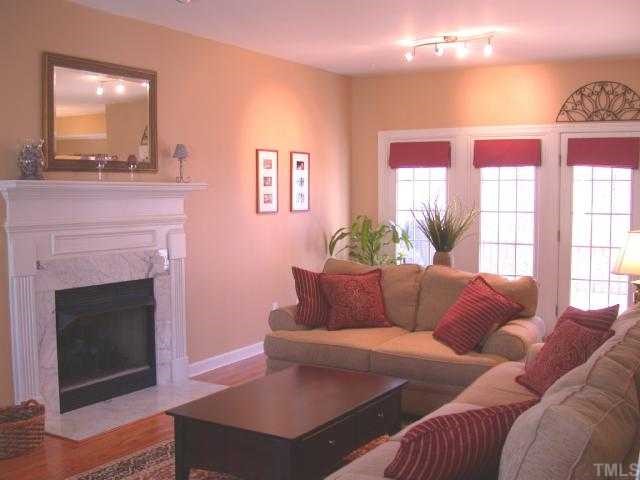 824 Kings Cross Way Raleigh, NC 27615 - Photo 3 of 12 Cozy warm Living Room - perfect for a family or friendly get-together!