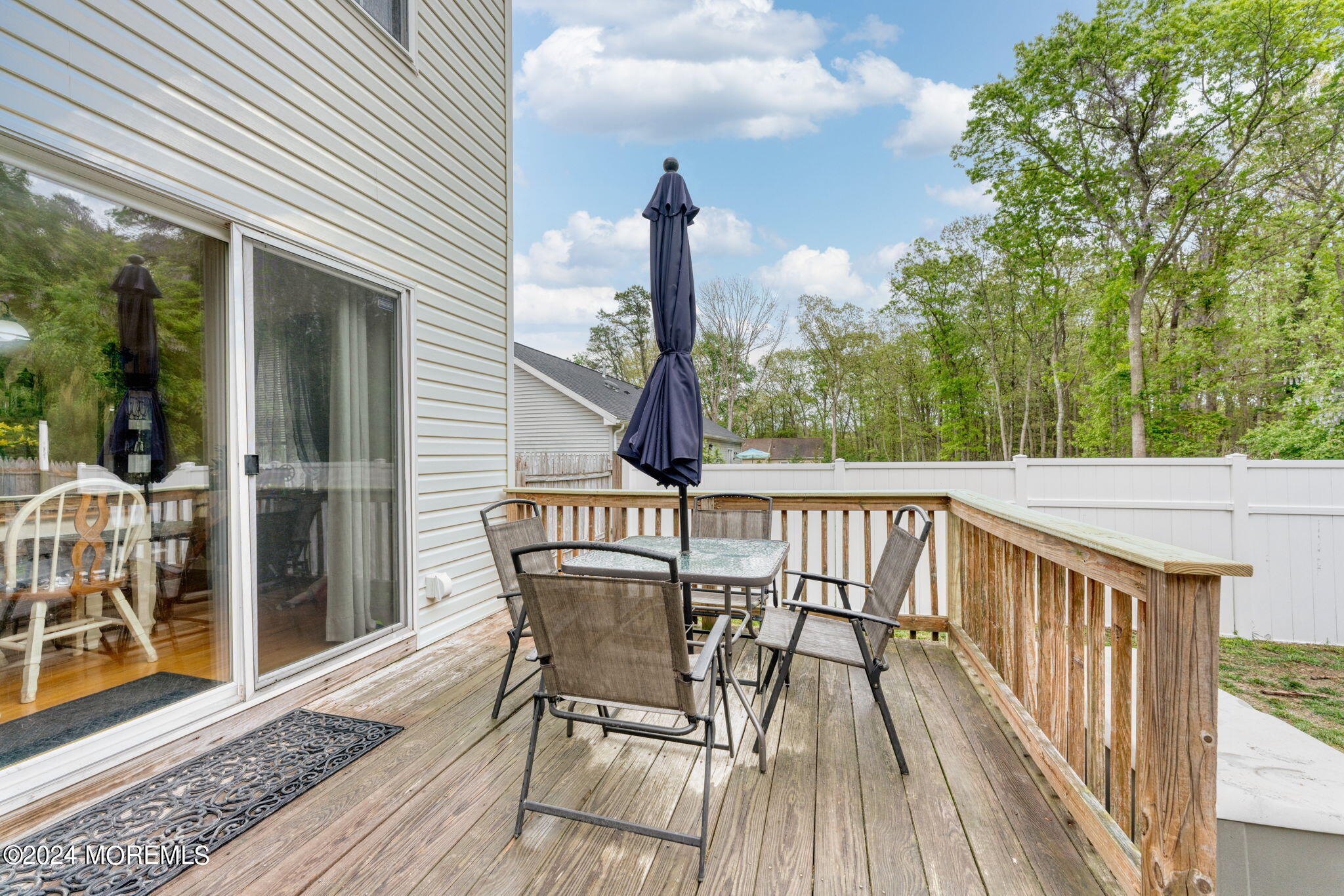 83 Gunning River Road Barnegat, NJ 08005 - Photo 22 of 24 a view of a chairs on the roof deck
