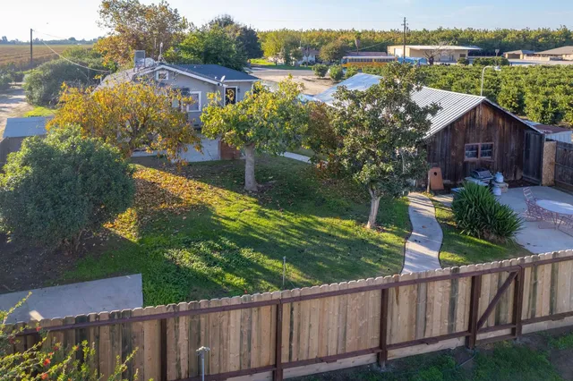 a view of a wooden bridge