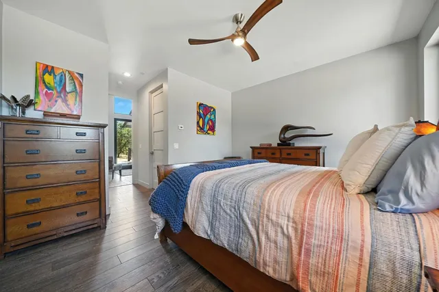 a park view with a bench