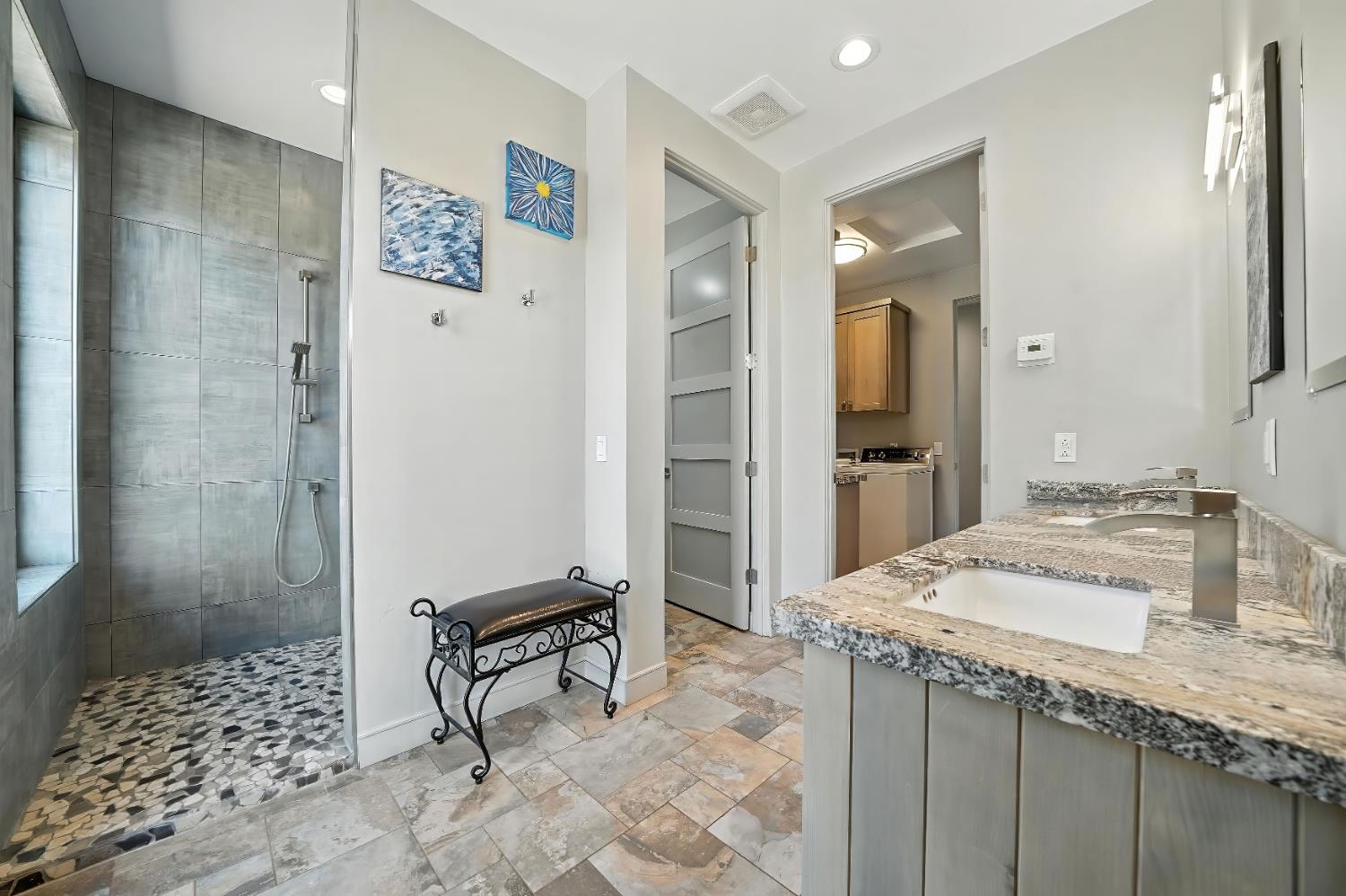 7401 Schaad Road Wilseyville, CA 95257 - Photo 39 of 76 a bathroom with a sink and a mirror