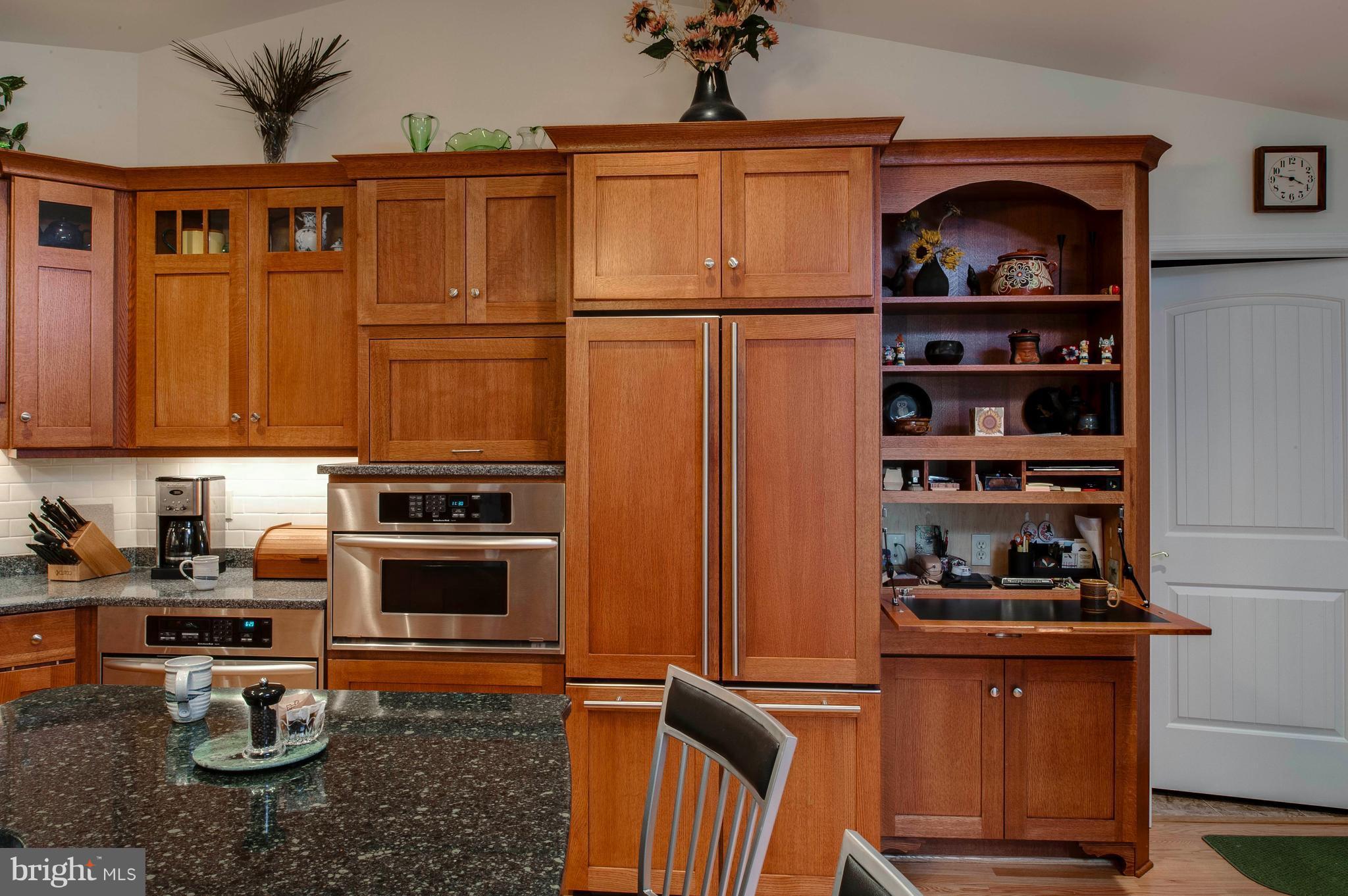 47 Cedar Road Severna Park, MD 21146 - Photo 8 of 30 Kitchen with Folding Cabinet Desk!