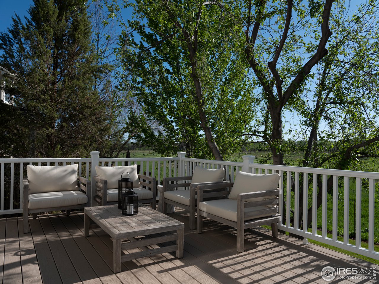 5685 Euclid Place Boulder, CO 80303 - Photo 31 of 38 a view of backyard with furniture