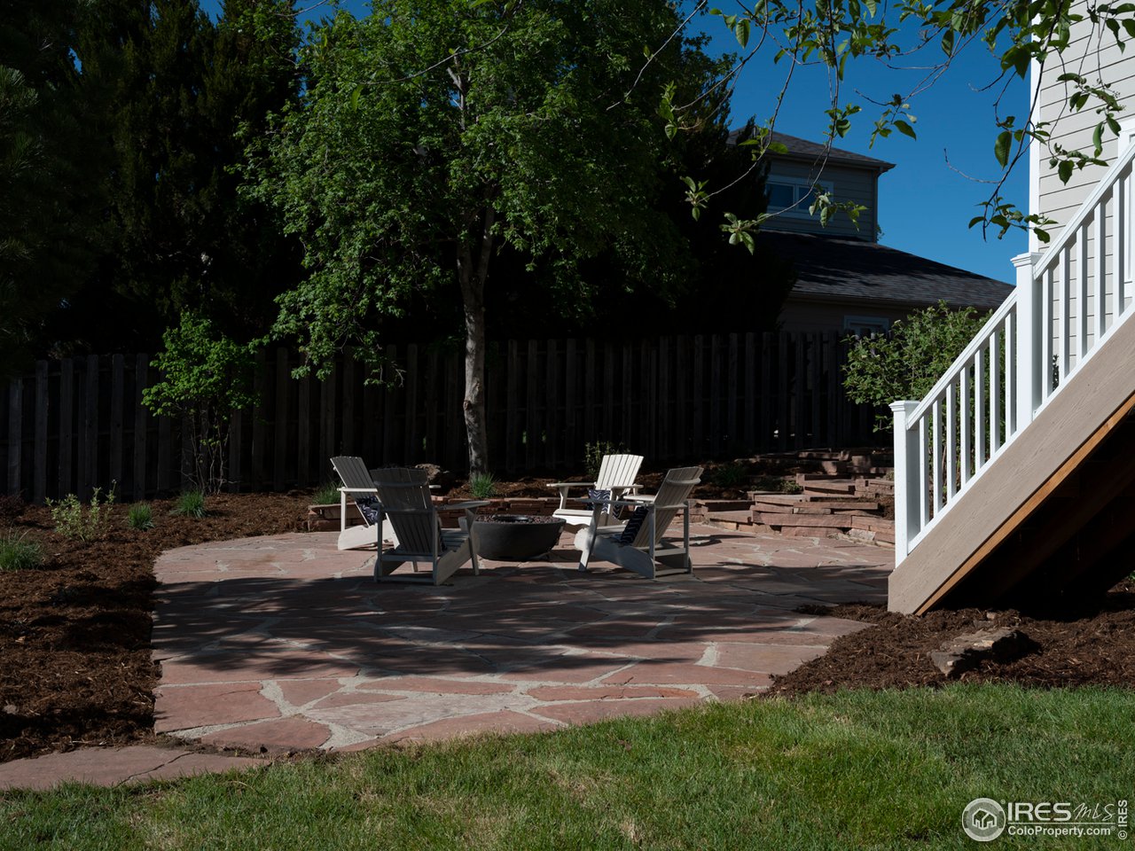 5685 Euclid Place Boulder, CO 80303 - Photo 36 of 38 a view of backyard with deck