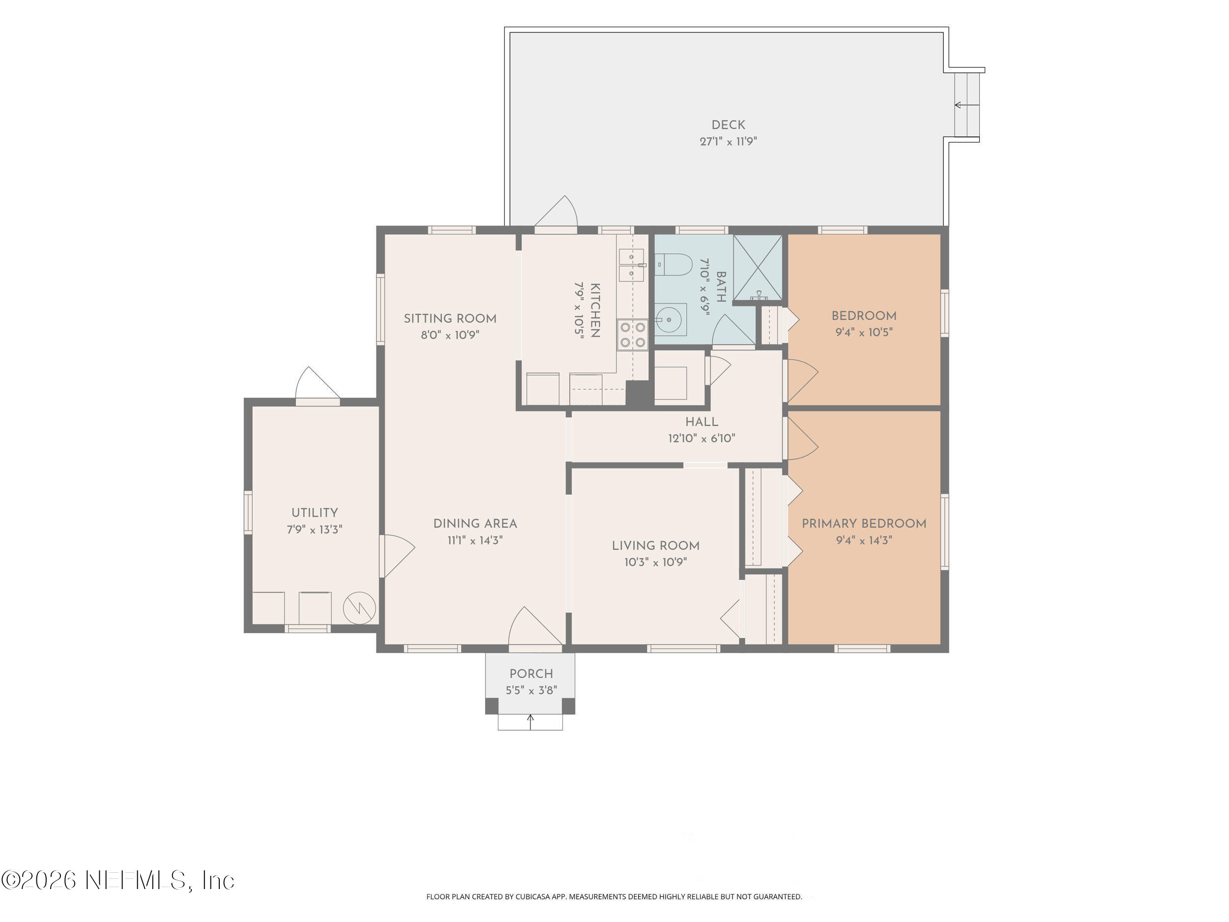 3308 Sheridan Road Jacksonville, FL 32207 - Photo 50 of 50 62_floor plan with dimensions