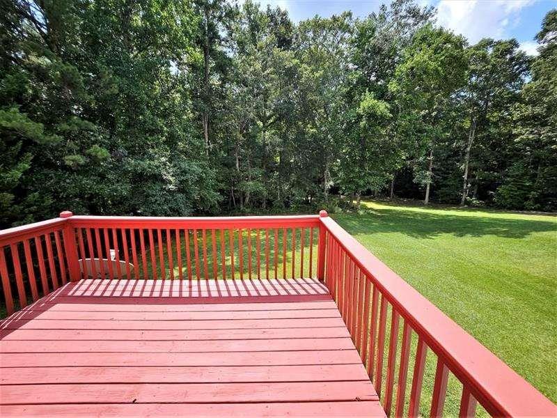 197 Meadow Spring Court Temple, GA 30179 - Photo 28 of 29 a view of deck with a swimming pool