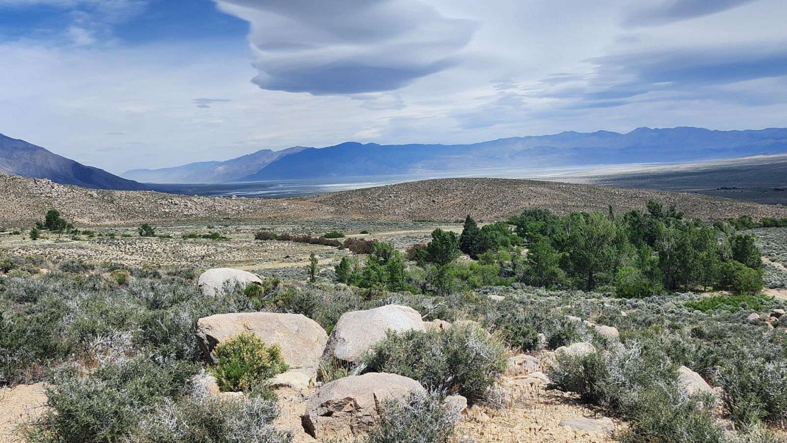 1915 Sage Flats Drive Olancha, CA 93549 - Photo 30 of 34 a view of a city with lots of trees