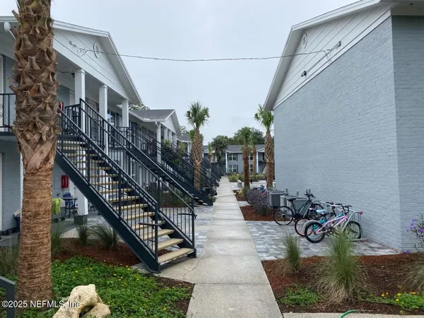 a view of outdoor space and deck