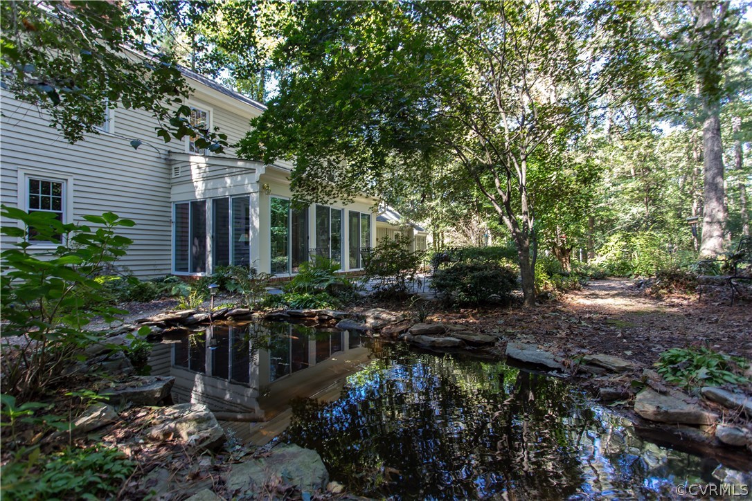 2101 Ramsgate Square North Chesterfield, VA 23236 - Photo 35 of 42 a view of patio with plants and trees
