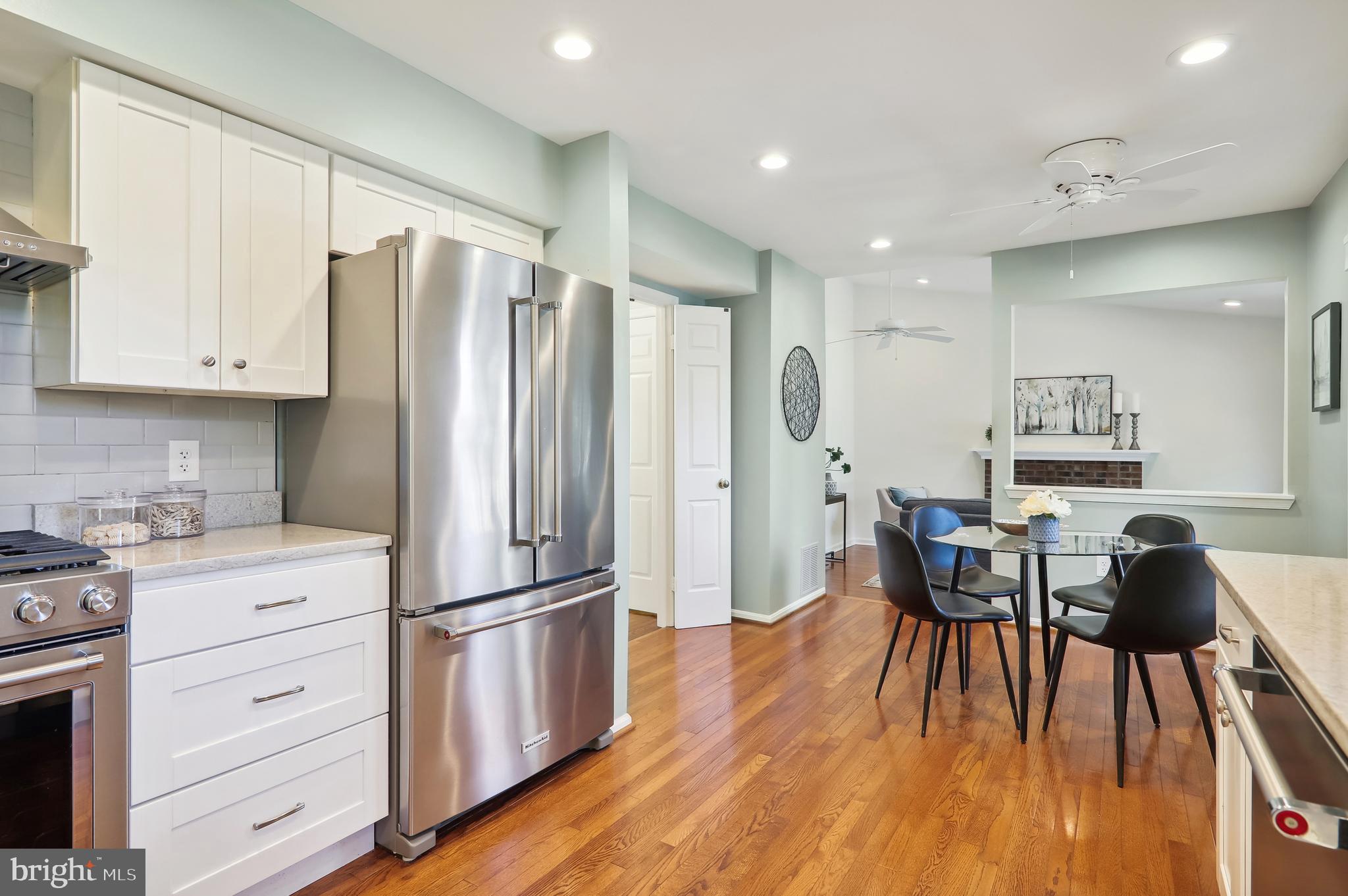 10902 Breewood Road Silver Spring, MD 20901 - Photo 12 of 41 Renovated kitchen with eat-in space