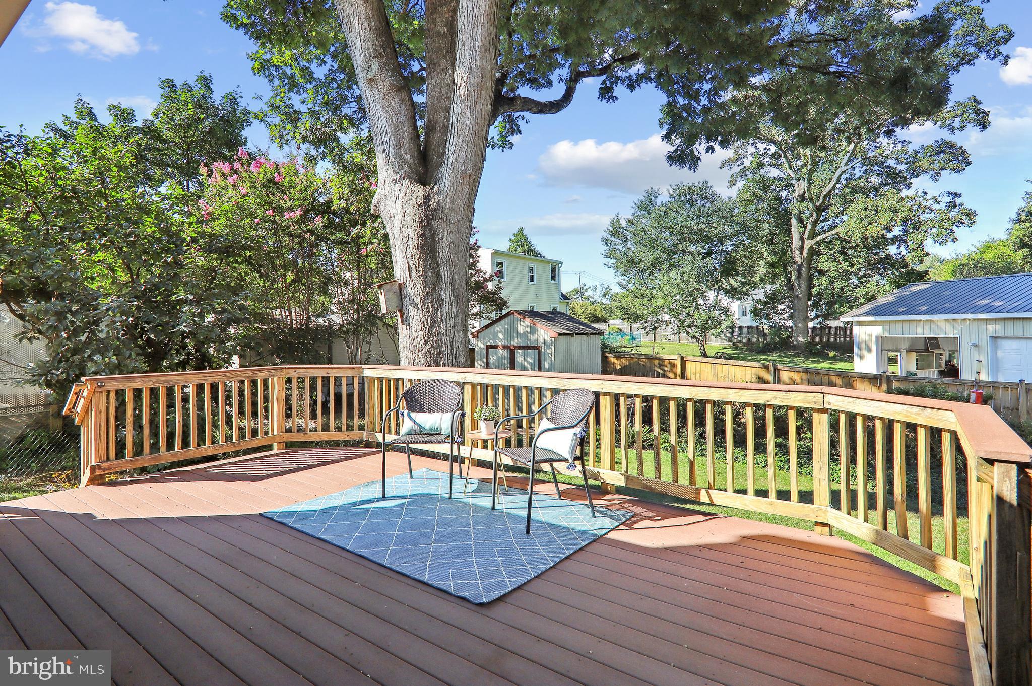 10902 Breewood Road Silver Spring, MD 20901 - Photo 38 of 41 Expansive backyard deck