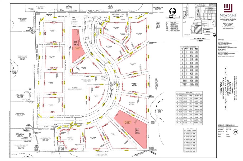 337 West Dickson Lane Oak Point, TX 75068 - Photo 2 of 10 a black and white photo of a picture of floor