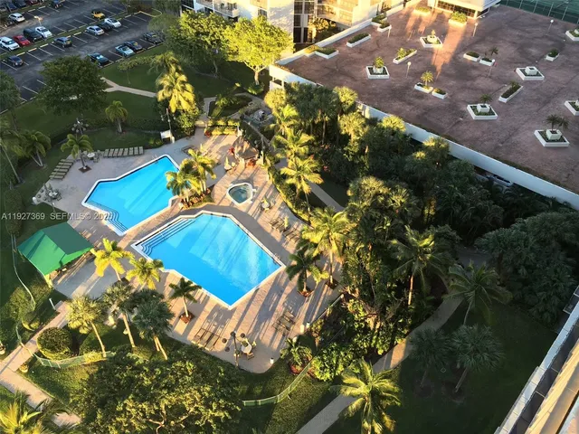 a view of a small space