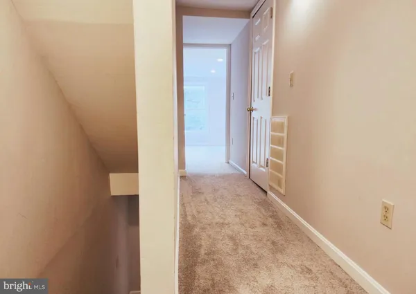 a view of a bathroom with a bathroom