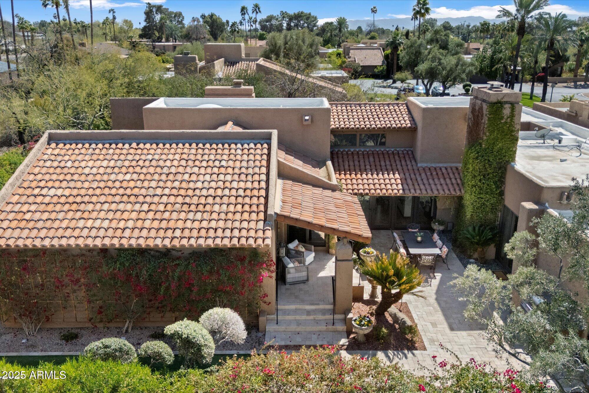 4448 East Camelback Road, Unit 16 Phoenix, AZ 85018 - Photo 50 of 108 Drone view of side