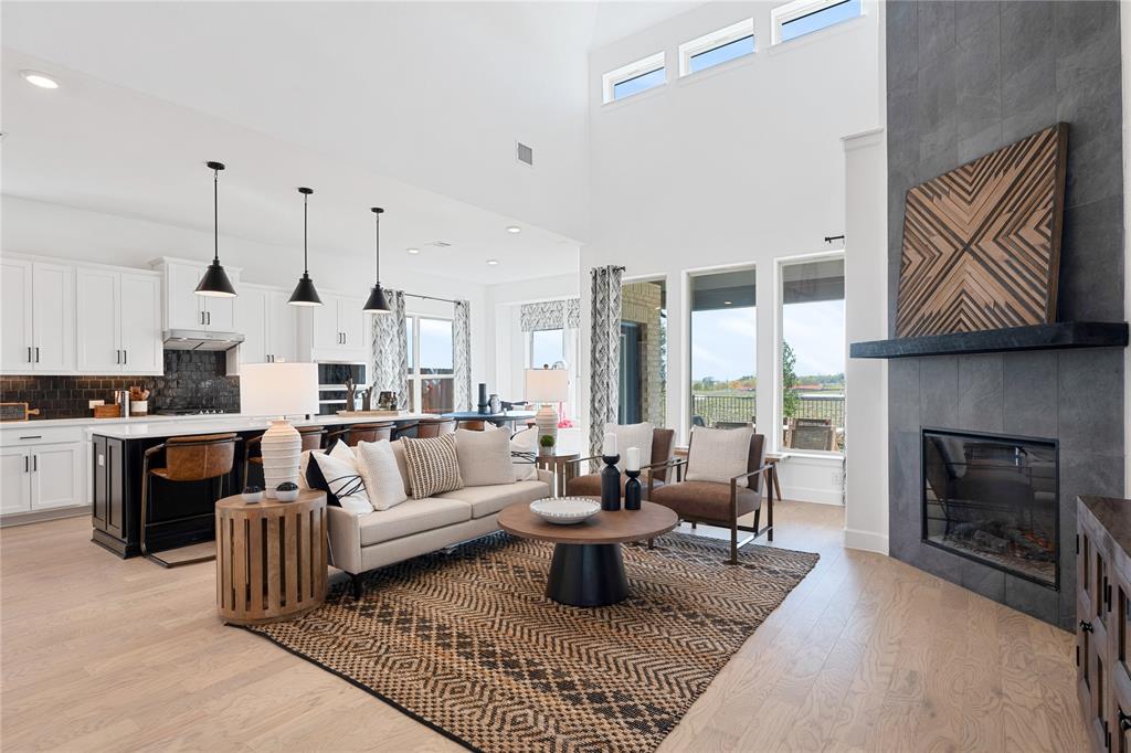 229 Freedom Trail Forney, TX 75126 - Photo 6 of 18 Beazer Homes Brookville Estates Summerfield floorplan. This is not a photo of the actual home, but is a photo of the Summerfield floorplan.