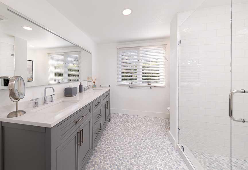 9 East Quinto Street Santa Barbara, CA 93105 - Photo 13 of 18 Remodeled hall bath