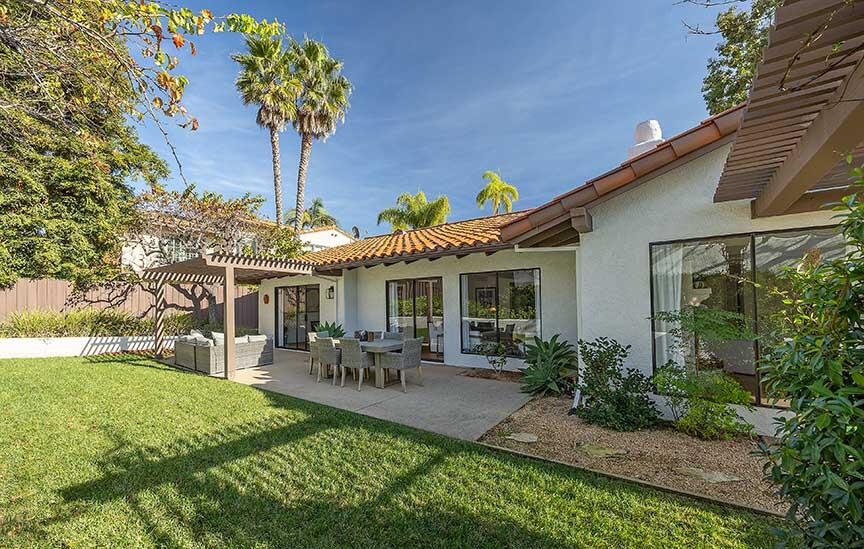 9 East Quinto Street Santa Barbara, CA 93105 - Photo 18 of 18 Backyard from top of property