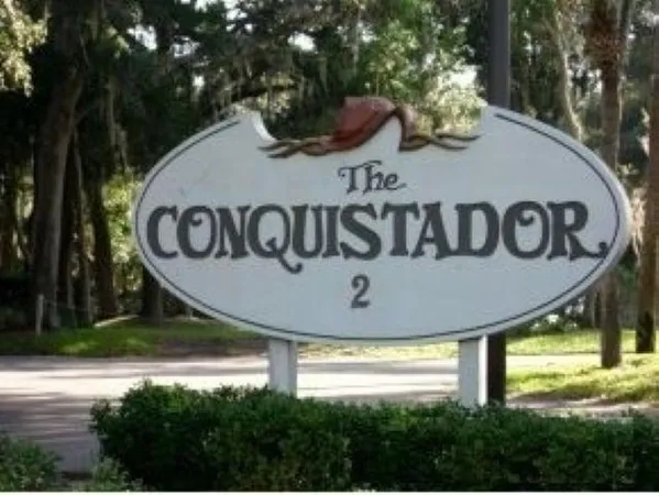 a view of a sign of a park