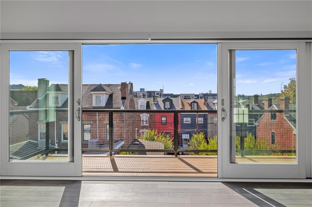 127 1/2 Banner Way Pittsburgh, PA 15201 - Photo 29 of 48 a view of a building from a window