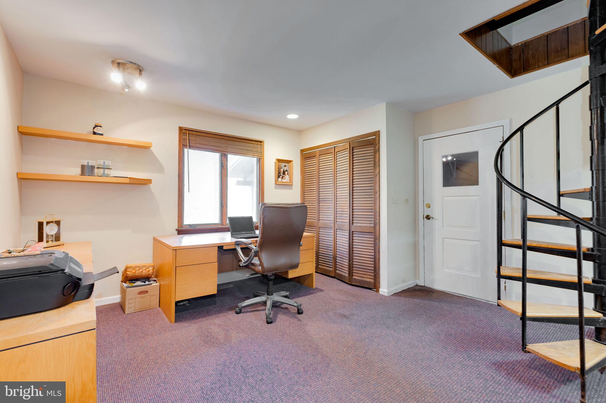 667 Jackson Road Mullica Hill, NJ 08062 - Photo 29 of 69 Office with spiral staircase 2nd floor guest rooms