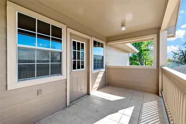 wooden floor and windows in a room